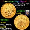 ***Auction Highlight*** 1859-s Near Top POP! Gold Liberty Double Eagle $20 Graded Select Unc By USCG