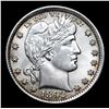 Image 2 : ***Auction Highlight*** 1892-p Barber Quarter 25c Graded Choice+ Unc By USCG (fc)