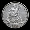 Image 2 : ***Auction Highlight*** 1845-o Seated Half Dollar 50c Graded Select Unc By USCG (fc)