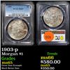 PCGS 1903-p Morgan Dollar $1 Graded ms65 By PCGS