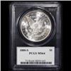 Image 3 : PCGS 1880-s Breast Cancer Holder Morgan Dollar $1 Graded ms64 By PCGS