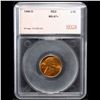 Image 4 : 1946-d TOP POP! Lincoln Cent 1c Graded ms67+ rd By SEGS
