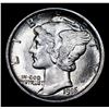 Image 2 : 1916-p Mercury Dime 10c Grades GEM+ FSB