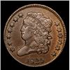 Image 2 : 1825 C-2 Classic Head half cent 1/2c Grades Choice AU/BU Slider
