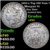1892-s Top 100 Vam 7 Morgan Dollar $1 Grades vf++