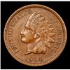 Image 2 : 1908-s Indian Cent 1c Grades Choice AU/BU Slider+