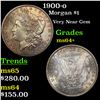 Image 1 : 1900-o Morgan Dollar $1 Grades Choice+ Unc