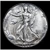 Image 2 : 1946-d Walking Liberty Half Dollar 50c Grades Choice Unc