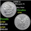1896-o Morgan Dollar $1 Grades xf