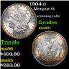 1904-o Morgan Dollar $1 Grades GEM+ Unc