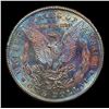 Image 3 : 1878-s Rainbow Toned Morgan Dollar $1 Grades Select+ Unc