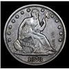 Image 2 : 1878-p Seated Half Dollar 50c Grades xf+