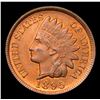 Image 2 : 1895 Indian Cent 1c Grades GEM Unc RB