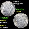 Image 1 : 1921-d Morgan Dollar $1 Grades Choice Unc