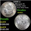 Image 1 : 1898-o Morgan Dollar $1 Grades Choice+ Unc