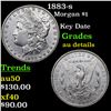 1883-s Morgan Dollar $1 Grades AU Details