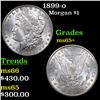 Image 1 : 1899-o Morgan Dollar $1 Grades GEM+ Unc