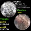 Image 1 : 1900-o Morgan Dollar $1 Grades GEM Unc