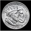 Image 2 : 1924 Huguenot Old Commem Half Dollar 50c Grades Choice Unc
