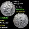 1894-o Morgan Dollar $1 Grades AU Details