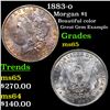 Image 1 : 1883-o Morgan Dollar $1 Grades GEM Unc