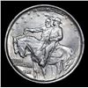 Image 2 : 1925 Stone Mountain Old Commem Half Dollar 50c Grades Unc Details