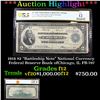 Image 1 : ***Auction Highlight*** PCGS 1918 $2 "Battleship Note" National Currency Federal Reserve Bank ofChic