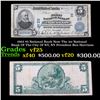 1902 $5 National Bank Note The 1st National Bank Of The City Of NY, NY President Ben Harrison Grades