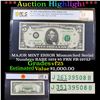 ***Auction Highlight*** PCGS MAJOR MINT ERROR Mismatched Serial Numbers RARE 1974 $5 FRN FR-1973J Gr