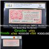 Image 1 : PCGS Military Payment Certificate (MPC) Series 471 $10 Semi Key To Series Graded vf35 By PCGS