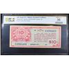 Image 2 : PCGS Military Payment Certificate (MPC) Series 471 $10 Semi Key To Series Graded vf35 By PCGS