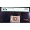 Image 2 : PCGS 1863 US Fractional Currency 10c Second Issue fr-1245 Washington In Oval Graded cu63 PPQ By PCGS