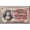 Image 4 : 1870's US Fractional Currency 10¢ Fourth Issue Fr-1258 Graded xf40 By PMG