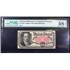 Image 2 : 1870's US Fractional Currency 50c Fifth Issue fr-1381 Graded au58 EPQ By PMG