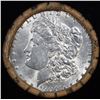 Image 2 : ***Auction Highlight***  AU/BU Slider Brinks Shotgun Morgan $1 Roll 1900 & P Ends Virtually UNC (fc)