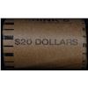 Image 5 : ***Auction Highlight***  AU/BU Slider Brinks Shotgun Morgan $1 Roll 1890 & P Ends Virtually UNC (fc)