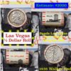 ***Auction Highlight*** Old Casino 50c Roll $10 Halves Las Vegas Casino Sands 1938 Walker & 1951 Fra