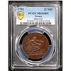 Image 2 : PCGS 1792 2 SOL French Maz-332 Graded ms64 bn By PCGS