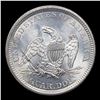 Image 3 : ***Auction Highlight*** 1861-p Seated Liberty Quarter 25c Graded ms64 By SEGS (fc)