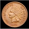 Image 2 : ***Auction Highlight*** 1873 Open 3 Indian Cent 1c Graded ms65+ bn By SEGS (fc)