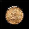 Image 2 : ***Auction highlight*** 1857 FS-402/S-9 TOP POP! Flying Eagle Cent 1c Graded ms66 By SEGS (fc)