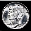 Image 2 : ***Auction Highlight*** 1943-d Near Top POP! Mercury Dime 10c Graded ms68 FSB By SEGS (fc)
