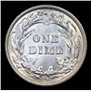 Image 3 : ***Auction Highlight*** 1908-d Barber Dime 10c Graded ms66+ By SEGS (fc)