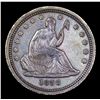 Image 2 : ***Auction Highlight*** 1838-p Seated Liberty Quarter 25c Graded Select Unc By USCG (fc)