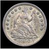 Image 2 : 1853-p Seated Liberty Half Dime 1/2 10c Grades Select Unc