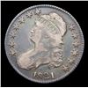 Image 2 : 1821 O-102 Capped Bust Half Dollar 50c Grades vf++