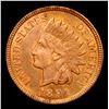 Image 2 : 1891 Indian Cent 1c Grades Choice Unc RB