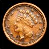 Image 2 : 1863 Union For Ever F-49/343a Civil War Token 1c Grades Select AU