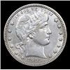 Image 2 : 1909-d Barber Quarter 25c Grades Choice AU