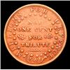 Image 3 : 1841 Millions For Defence HT-16 Hard Times Token 1c Grades xf